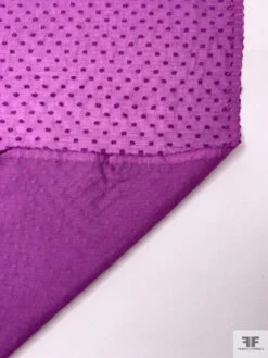 Swiss Dot Cotton Voile - Razzmic Berry -Fabrics And Fabrics Store 20286 7