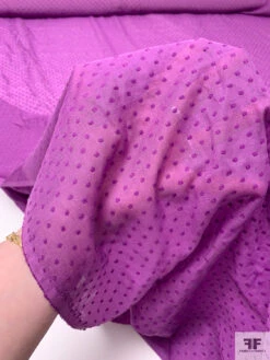 Swiss Dot Cotton Voile - Razzmic Berry -Fabrics And Fabrics Store 20286 9