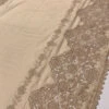 Embroidered Silk-Cotton Voile With Lace Borders - Nude -Fabrics And Fabrics Store 20290 10