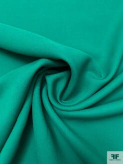 Solid Wool-Blend Plain Weave Suiting - Sea Green 11 Solid Wool-Blend Plain Weave Suiting - Sea Green -Fabrics And Fabrics Store 20301 2