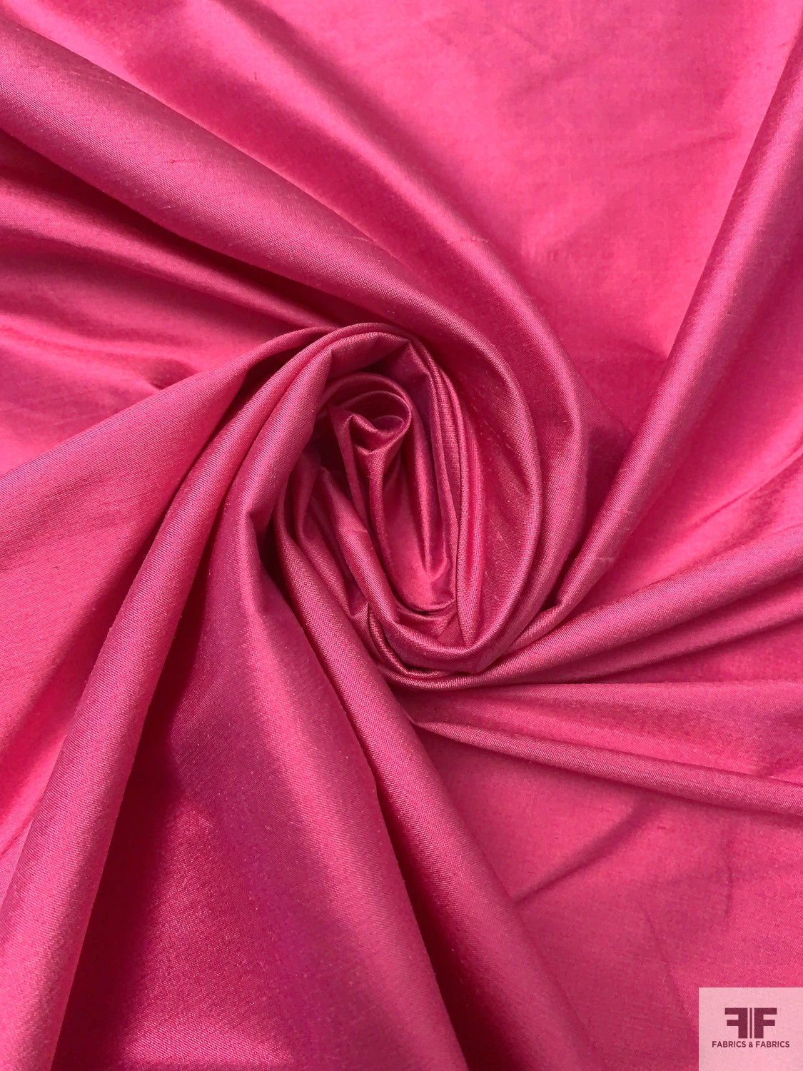 Iridescent Solid Silk Shantung - Mystic Pink 5 Iridescent Solid Silk Shantung - Mystic Pink - Image 3