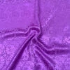 Regal Floral Jacquard Silk Charmeuse - Amethyst