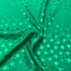 Polka Dots Jacquard Silk Charmeuse - Green 1 Polka Dots Jacquard Silk Charmeuse - Green -Fabrics And Fabrics Store 20528 1