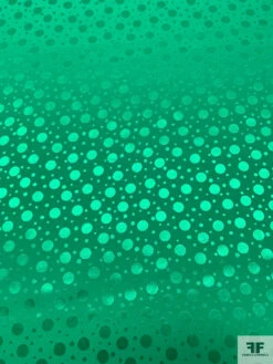 Polka Dots Jacquard Silk Charmeuse - Green 16 Polka Dots Jacquard Silk Charmeuse - Green -Fabrics And Fabrics Store 20528 4