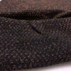 Italian Metallic Textured Wool-Blend Jacket Weight Tweed - Black / Copper -Fabrics And Fabrics Store 20552 10