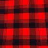 Made In USA Plaid Wool Coating - Red / Black 1 Made In USA Plaid Wool Coating - Red / Black -Fabrics And Fabrics Store 20569 1