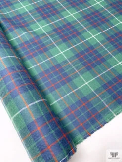 Italian Plaid Wool Suiting - Green / Blue / Red 21 Italian Plaid Wool Suiting - Green / Blue / Red -Fabrics And Fabrics Store 20609 10 9c814c04 d1c5 4726 a248 e85a42a86a34
