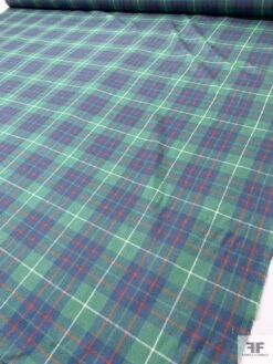 Italian Plaid Wool Suiting - Green / Blue / Red 18 Italian Plaid Wool Suiting - Green / Blue / Red -Fabrics And Fabrics Store 20609 7 f0b11dcb b3d3 4503 b0c9 1f12bc51e1da