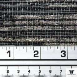 Striped Novelty Suiting - Metallic -Fabrics And Fabrics Store 3cd5d321d3eddf33a23703a797b39079