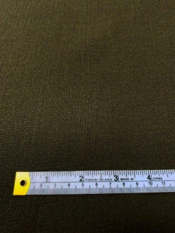 Double-Faced Wool Crepe - Dark Olive Green -Fabrics And Fabrics Store 4989 6