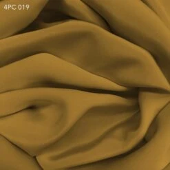 4 Ply Silk Crepe - Ochre Yellow