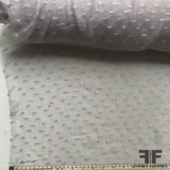 Dot Burnout Chiffon - Lavender 7 Dot Burnout Chiffon - Lavender -Fabrics And Fabrics Store 5256 BOS