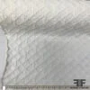 Crosshatch Jacquard Cotton - White 1 Crosshatch Jacquard Cotton - White -Fabrics And Fabrics Store 5340 LIGHTWEIGHT BROCADE