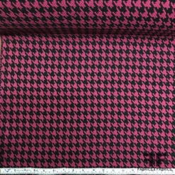 Wool Houndstooth Coating - Purple / Black 7 Wool Houndstooth Coating - Purple / Black -Fabrics And Fabrics Store 5565 ht1