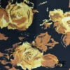 Floral Crinkle Printed Chiffon - Black / Brown-Orange / Beige 2 Floral Crinkle Printed Chiffon - Black / Brown-Orange / Beige -Fabrics And Fabrics Store 5617 chiffon2