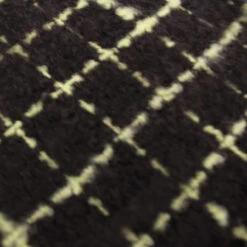 Checkered Wool Tweed Coating - Black/Green 9 Checkered Wool Tweed Coating - Black/Green -Fabrics And Fabrics Store 5a2bdf2cdc0382453c120575709fcae2