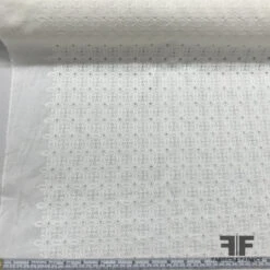 Floral Eyelet Cotton Lawn - Ivory 8 Floral Eyelet Cotton Lawn - Ivory -Fabrics And Fabrics Store 6091 cotton3