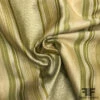 Silk Organza-Faced Jacquard - Olive/Tan/Off-White 2 Silk Organza-Faced Jacquard - Olive/Tan/Off-White -Fabrics And Fabrics Store 6370 gold twist