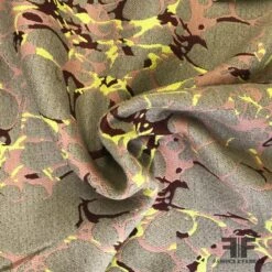 Italian Marble-Patterned Wool Jacquard Coating - Beige/Pink/Yellow 7 Italian Marble-Patterned Wool Jacquard Coating - Beige/Pink/Yellow -Fabrics And Fabrics Store 6601 bnmb 3