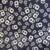Floral Cotton Voile - Navy / White