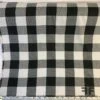 Buffalo Plaid Cotton Shirting - Black/White -Fabrics And Fabrics Store 6640 cp 2