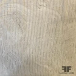 Metallic Abstract Marble Printed Silk Chiffon - Beige/Gold