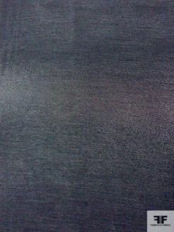 Italian Twill Woven Sheer Lamé - Midnight Navy -Fabrics And Fabrics Store 6718 4