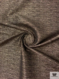 Textured High Stretch Knit Lamé - Gold/Black 11 Textured High Stretch Knit Lamé - Gold/Black -Fabrics And Fabrics Store 6736 2