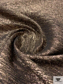 Textured High Stretch Knit Lamé - Gold/Black 12 Textured High Stretch Knit Lamé - Gold/Black -Fabrics And Fabrics Store 6736 3