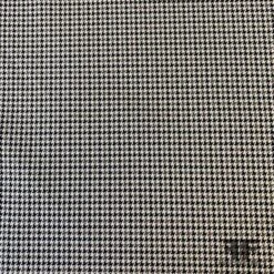 Italian Metallic Houndstooth Stretch Cotton Suiting - Black/Pale Nude 10 Italian Metallic Houndstooth Stretch Cotton Suiting - Black/Pale Nude -Fabrics And Fabrics Store 6743