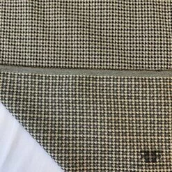 Italian Metallic Houndstooth Stretch Cotton Suiting - Black/Pale Nude 11 Italian Metallic Houndstooth Stretch Cotton Suiting - Black/Pale Nude -Fabrics And Fabrics Store 6743 cp 4