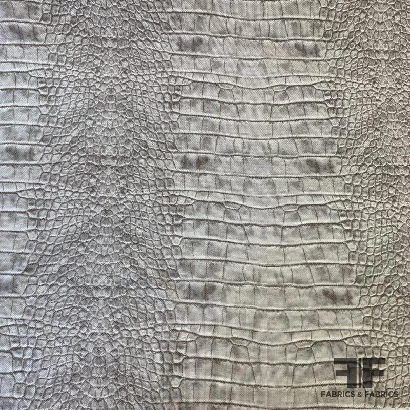 Animal Stretch Woven Pique Cotton - Brown/White 5 Animal Stretch Woven Pique Cotton - Brown/White - Image 3