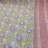 Double Border Scalloped Tile Cotton Voile - Orange / Pink 1 Double Border Scalloped Tile Cotton Voile - Orange / Pink -Fabrics And Fabrics Store 7080 2