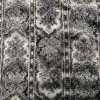 Persian Arches Striped Printed Velvet - Silver / Black -Fabrics And Fabrics Store 7194 2