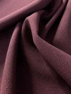 Italian Quality Double Wool Crepe - Plum