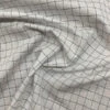 Windowpane Cotton Shirting - Navy / White 1 Windowpane Cotton Shirting - Navy / White -Fabrics And Fabrics Store 7455 1