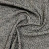 Italian Herringbone Stretch Wool Tweed - Black / White -Fabrics And Fabrics Store 7508 4