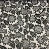 Floral Burnout Velvet - Black 2 Floral Burnout Velvet - Black -Fabrics And Fabrics Store 7634 1
