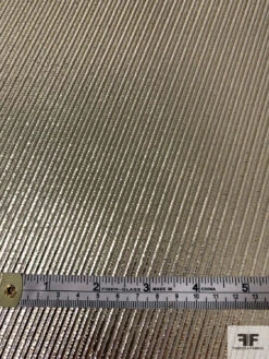 Diagonal Striped Fused-Back Lamé - Gold -Fabrics And Fabrics Store 7836 5 8d937543 ad08 4a38 8703 e18f8867daf4