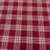 Plaid Heavy Twill Cotton Suiting - Red / Ivory 1 Plaid Heavy Twill Cotton Suiting - Red / Ivory -Fabrics And Fabrics Store 7954 1