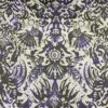 Damask-Like Printed Burnout Chiffon - Black / Deep Purple 2 Damask-Like Printed Burnout Chiffon - Black / Deep Purple -Fabrics And Fabrics Store 7966 1