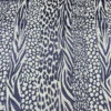 Animal Pattern Burnout Chiffon - Navy Blue 1 Animal Pattern Burnout Chiffon - Navy Blue -Fabrics And Fabrics Store 7967 1