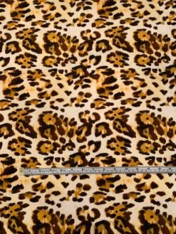 Animal Pattern Printed Cotton Poplin - Brown / Orange / Mustard / Off-White -Fabrics And Fabrics Store 8171 5