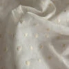 Polka Dot Embroidered Cotton Voile - Off-White / Cream -Fabrics And Fabrics Store 8316 2