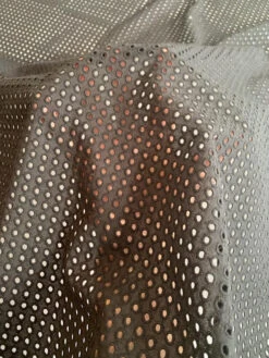 Circles Embroidered Cotton Eyelet - Black -Fabrics And Fabrics Store 8323 4