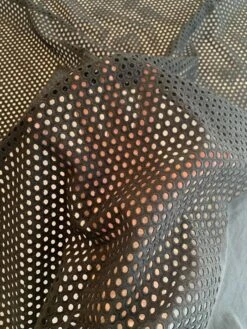 Italian Circles Embroidered Cotton Eyelet - Black -Fabrics And Fabrics Store 8324 4