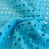 Boxy Embroidered Cotton Eyelet - Turquoise -Fabrics And Fabrics Store 8325 2