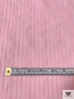 Striped Fine Stitch Embroidered Cotton Voile - Light Pink -Fabrics And Fabrics Store 8327 7 25701dc9 3c3d 47bb a92a 51a207e7bf28