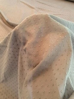 Swiss Dot Cotton Voile - Taupe Grey -Fabrics And Fabrics Store 8537 3