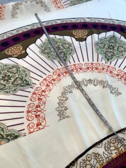 Ornate Semi-Circle Printed Cotton Poplin Panel - Multicolor 12 Ornate Semi-Circle Printed Cotton Poplin Panel - Multicolor -Fabrics And Fabrics Store 8834 4